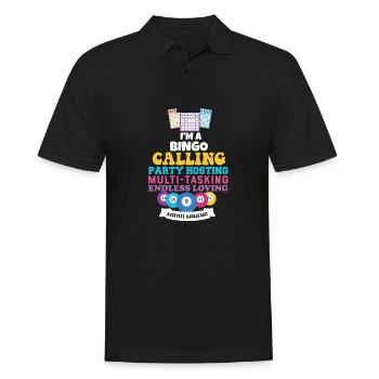 Proud Activity Assistant Appreciation - Männer Poloshirt - Schwarz - Vorne - Kai (181cm)