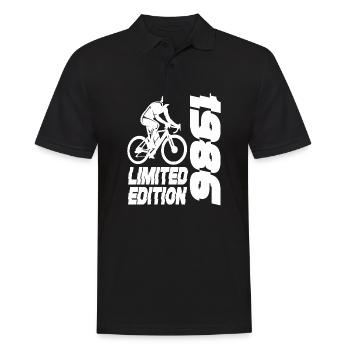 Édition limitée 1986 Vélo en édition limitée - Polo Homme - noir - Devant - Kai (181cm)