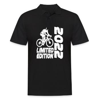 Limited Edition 2022 Limited Edition Fahrrad - Männer Poloshirt - Schwarz - Vorne - Kai (181cm)