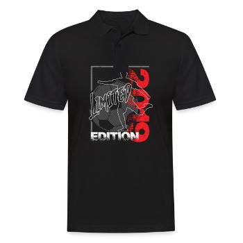 Limited Edition 2019 Limited Edition Football - Men's Polo Shirt - black - Front - Kai (181cm)