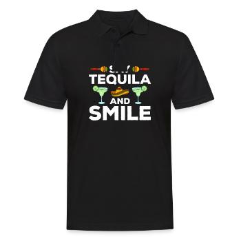 Cinco de Mayo - Männer Poloshirt - Schwarz - Vorne - Kai (181cm)