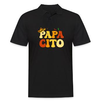 Cinco de Mayo - Männer Poloshirt - Schwarz - Vorne - Kai (181cm)
