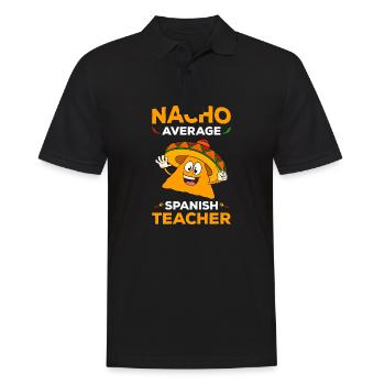 Cinco de Mayo - Männer Poloshirt - Schwarz - Vorne - Kai (181cm)