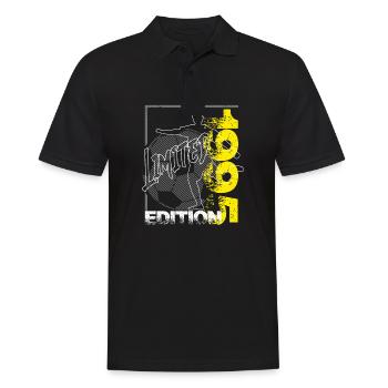 Édition limitée 1995 Édition limitée Football - Polo Homme - noir - Devant - Kai (181cm)