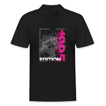 Édition limitée 1995 Édition limitée Football - Polo Homme - noir - Devant - Kai (181cm)