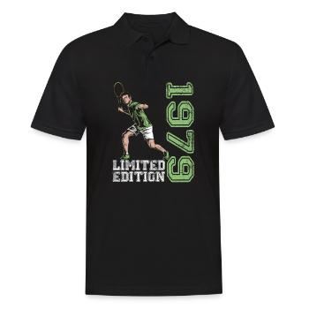 Édition limitée 1979 Édition limitée Tennis - Polo Homme - noir - Devant - Kai (181cm)