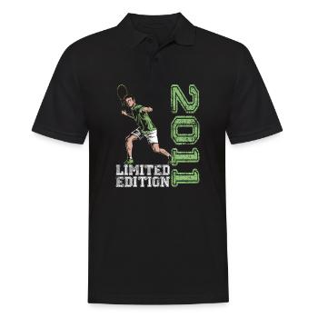 Limited Edition 2011 Limited Edition Tennis - Männer Poloshirt - Schwarz - Vorne - Kai (181cm)