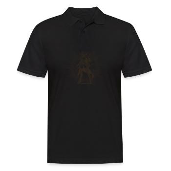 Female Elves - Men's Polo Shirt - black - Front - Kai (181cm)