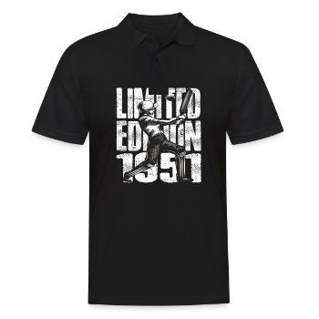 Édition limitée 1951 Édition limitée Cricket - Polo Homme - noir - Devant - Kai (181cm)