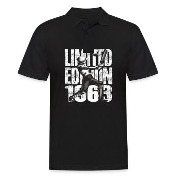Édition limitée 1963 Édition limitée Cricket - Polo Homme - noir - Devant - Kai (181cm)