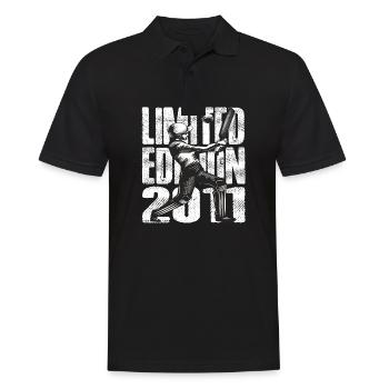 Limited Edition 2011 Limited Edition Cricket - Männer Poloshirt - Schwarz - Vorne - Kai (181cm)