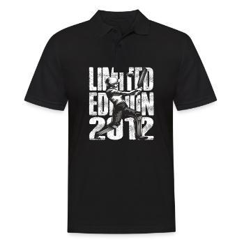 Limited Edition 2012 Limited Edition Cricket - Männer Poloshirt - Schwarz - Vorne - Kai (181cm)