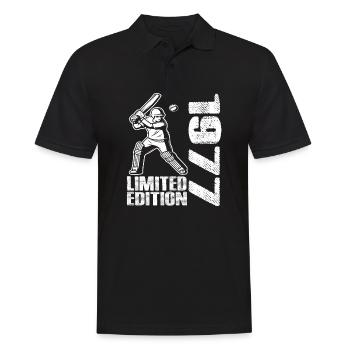 Édition limitée 1977 Édition limitée Cricket - Polo Homme - noir - Devant - Kai (181cm)
