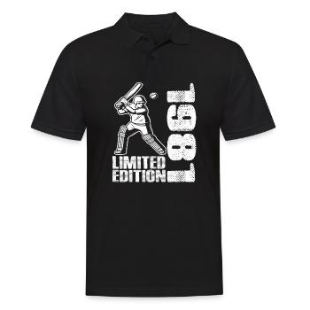 Édition limitée 1981 Édition limitée Cricket - Polo Homme - noir - Devant - Kai (181cm)