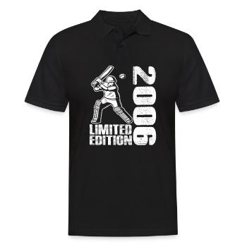 Limited Edition 2006 Limited Edition Cricket - Männer Poloshirt - Schwarz - Vorne - Kai (181cm)