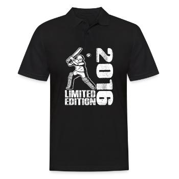 Limited Edition 2016 Limited Edition Cricket - Männer Poloshirt - Schwarz - Vorne - Kai (181cm)