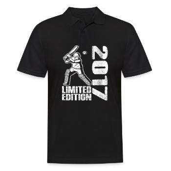 Limited Edition 2017 Limited Edition Cricket - Männer Poloshirt - Schwarz - Vorne - Kai (181cm)