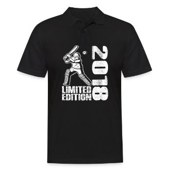 Limited Edition 2018 Limited Edition Cricket - Männer Poloshirt - Schwarz - Vorne - Kai (181cm)