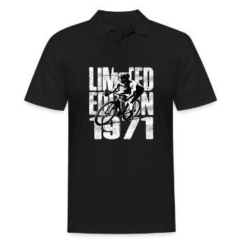 Édition limitée 1971 Édition limitée anniversaire - Polo Homme - noir - Devant - Kai (181cm)