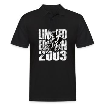 Édition limitée 2003 Édition limitée anniversaire - Polo Homme - noir - Devant - Kai (181cm)