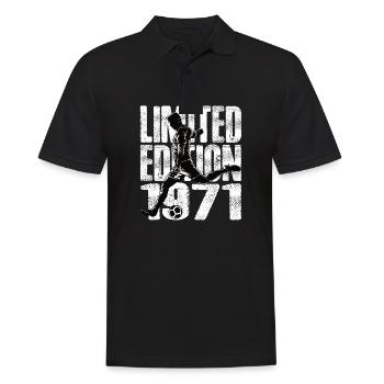 Édition limitée 1971 Édition limitée Football - Polo Homme - noir - Devant - Kai (181cm)