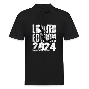 Football en édition limitée 2024 en édition limitée - Polo Homme - noir - Devant - Kai (181cm)