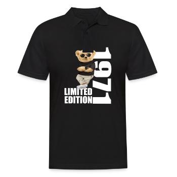 Édition limitée 1971 ours ours anniversaire 1971 - Polo Homme - noir - Devant - Kai (181cm)