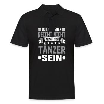 Danseur - Polo Homme - noir - Devant - Kai (181cm)