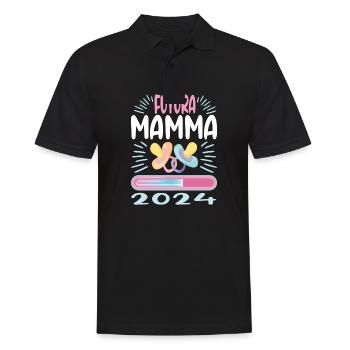 Super Mamma 2024 Loading - Men's Polo Shirt - black - Front - Kai (181cm)