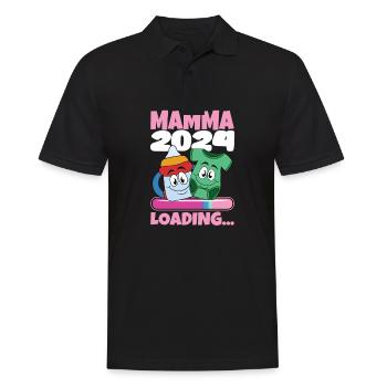 Super Mamma 2024 Loading - Men's Polo Shirt - black - Front - Kai (181cm)