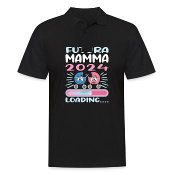 Super Mamma 2024 Loading - Men's Polo Shirt - black - Front - Kai (181cm)