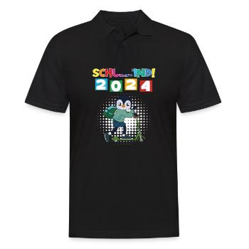 Inscription scolaire 2024 de l’école de la rentrée scolaire - Polo Homme - noir - Devant - Kai (181cm)
