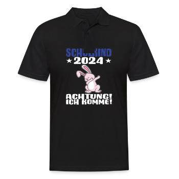 Inscription scolaire 2024 de l’école de la rentrée scolaire - Polo Homme - noir - Devant - Kai (181cm)
