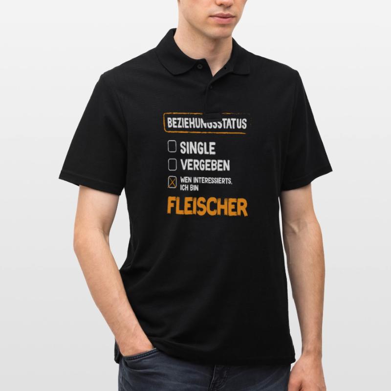 Statut de la relation de boucher Boucher Boucher Polo Homme