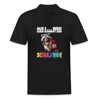 Inscription scolaire 2024 de l’école de la rentrée scolaire - Polo Homme - noir - Devant - Kai (181cm)