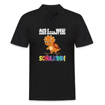 Inscription scolaire 2024 de l’école de la rentrée scolaire - Polo Homme - noir - Devant - Kai (181cm)