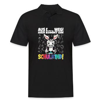 Inscription scolaire 2024 de l’école de la rentrée scolaire - Polo Homme - noir - Devant - Kai (181cm)