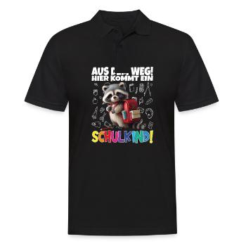 Inscription scolaire 2024 de l’école de la rentrée scolaire - Polo Homme - noir - Devant - Kai (181cm)