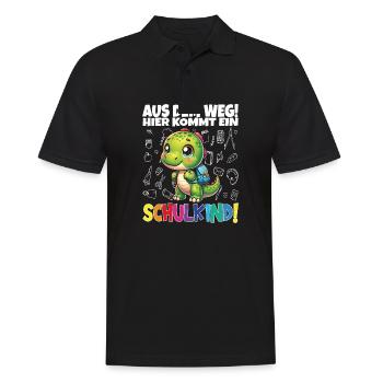 Écoliers 2024 Inscriptions scolaires Retour à l’école - Polo Homme - noir - Devant - Kai (181cm)