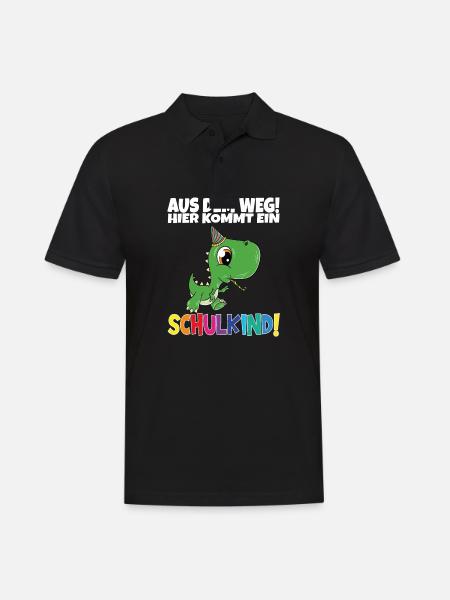 Écolier 2024 entrant à l'école - Polo Homme - noir
