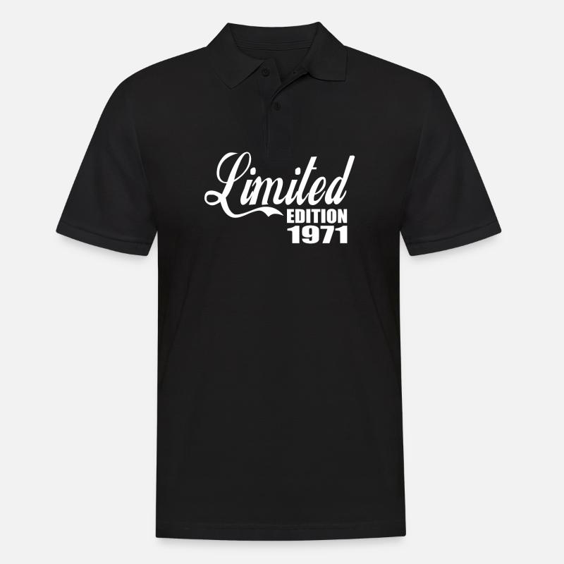 Edition limitée 1971 - Polo Homme - noir