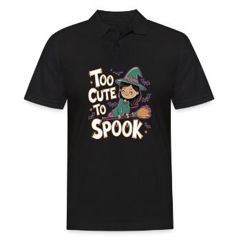 Zu Niedlich Zum Gruseln Halloween - Männer Poloshirt - Schwarz - Vorne - Kai (181cm)