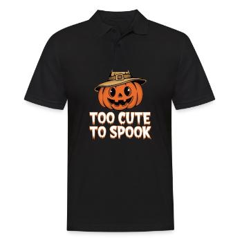 Zu Niedlich Zum Gruseln Halloween - Männer Poloshirt - Schwarz - Vorne - Kai (181cm)