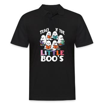 Costume d’Halloween enseignant petits boos célébrer - Polo Homme - noir - Devant - Kai (181cm)
