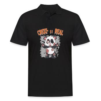 Mignon Halloween Fantôme Halloween - Polo Homme - noir - Devant - Kai (181cm)