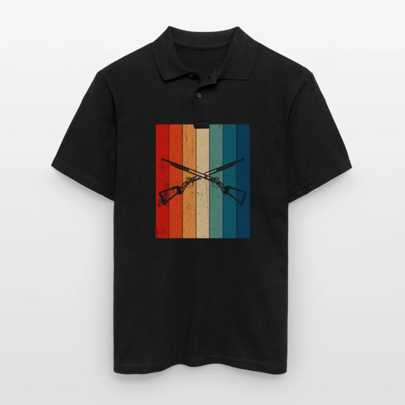 Vorderlader Muzzleloader Muzzle Loading Men's Polo Shirt