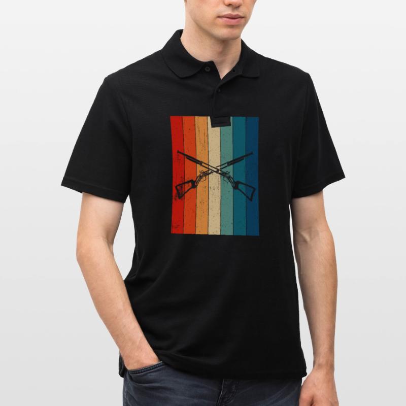 Vorderlader Muzzleloader Muzzle Loading Men's Polo Shirt