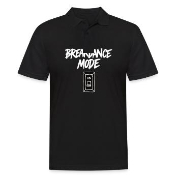 Breakdance Mode On Breakdance Breakdancing - Männer Poloshirt - Schwarz - Vorne - Kai (181cm)