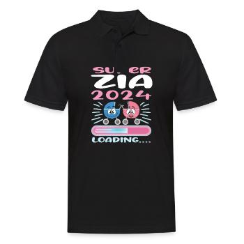 Zia 2024 Chargement Tante 2024 - Polo Homme - noir - Devant - Kai (181cm)