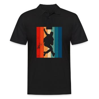 Tap Dance Tap Dancing Tap Dancer - Men's Polo Shirt - black - Front - Kai (181cm)